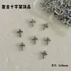Acessórios de nail art em formato de cruz, populares online, estilo punk retrô, únicos, doces e descolados, estilo escuro, acessórios de unha usáveis