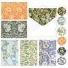 HK050 padrão retrô william morris cartão cartão de felicitações adulto crianças cartão de felicitações de desenho animado pacote de cartas