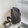 Bolso Cruzado Moda para Hombre y Mujer Bolso Deportivo de Pecho Retro de Gran Capacidad Mochila Casual Tela de Vela Cuero Bolso de Hombro Simple Moderno