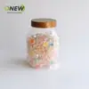 350ml Fábrica Garrafa Especial em Formato de Abóbora Pote de Doces Pote para Alimentos Pote Selado Garrafa Plástica Garrafa Plástica Transparente de Formato Especial