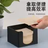 Caja de Pañuelos Simple Estante de Almacenamiento Cuadrado para Pañuelos Hotel Restaurante Té de Leche Especial Hotel Caja de Servilletas de Papel Cuadradas