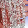 Atacado 8mm contas de cristal de borboleta diy contas soltas acessórios para colar pulseira furo reto vidro