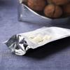 Bolsas Autoportantes al por Mayor del Fabricante con Revestimiento de Aluminio para Embalaje de Alimentos, Adecuadas para Frutas Deshidratadas, Té de Hierbas, Dulces y Snacks, Bolsas de Papel de Aluminio Autosellables