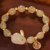 Pulseira Xiaohongshu com Cor Suave em Degradê, Contas Rosa Claras e Transparentes, Adequada para Estudantes e Meninas Brincarem, Contas Redondas, Presente para Melhores Amigas