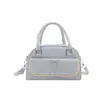 Bolso de mano con lazo de lunares transfronterizo para mujer, alto valor estético, nuevo modelo 2026, bolso cruzado lindo y fresco para mujer
