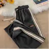Pantalones de Pana para Hombre Primavera Otoño Juventud Holgados Rectos de Pierna Ancha Modernos Pantalones Largos Deportivos Casuales para Hombre