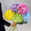 Elsa Hortensia Flor Artificial Arreglo Floral Artificial Hortensia Decoración de Sala de Estar Flor Artificial Boda Material de Flor para Boda