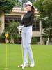 Roupa de Golfe Verão Seda Gelo Roupa de Proteção Solar Feminina Fina Respirável Outdoor Anti-UV Esportiva Manga Longa Roupa de Proteção Solar