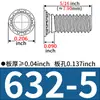 Tuercas Remachables Hechas en EE. UU. FH-256/440/632/832/0420/0518/0616-Tuercas Remachables
