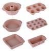 Juego de herramientas para hornear personalizadas, molde de silicona para horno de alta temperatura, molde de silicona para tostadas de pan, molde de silicona para pasteles