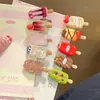 Lindo Mini Pasador de Helado para el Cabello, Pasador de Helado Creativo y Original para Flequillo, Accesorio para el Cabello de Dibujos Animados Estilo Ins de Alto Valor