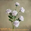 Flores Artificiais com 6 Cabeças, Rosas Pequenas Multi-Cabeças, Decoração de Salão de Casamento, Arranjos de Flores Artificiais, Decoração de Parede de Fundo, Decoração de Casa, Exportação