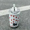 Caneca Térmica Casal Desenho Animado Aço Inoxidável Alta Aparência com Infusor de Chá Simples Conveniente Logo Presente Copo de Água
