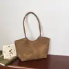 Bolsa de Palha Grande Capacidade para Compras e Uso Diário Transfronteiriça Feminina Outono 2026 Nova de Alta Aparência Elegante e Fashionável Bolsa Tote