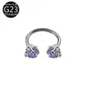 Comercio Electrónico Transfronterizo Aleación de Titanio F136 G23 Cuentas de Garra de Dragón Joyería para Perforaciones en Forma de C y T Pernos para Labios Pernos para Orejas Anillos para Nariz