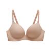 Liso Grande Tamanho Sem Costura Íntimos Feminino Sutiã Push-Up Sem Aro, Confortável, Alta Elasticidade, Lavável à Máquina, Sutiã Push-Up