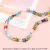 Cuentas de Vidrio Flor de Mil Flores Forma Redonda Corazón para Manualidades DIY Materiales para Hacer Pulseras y Accesorios de Joyería