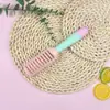 Venta al por mayor de fábrica Color Caramelo Lindo Peine de Cojín de Aire Bolsa de Aire Peine para Cabello Rizado Peine Alisador de Cabello Peine de Peluquería Peine de Masaje Ovalado