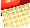 Pegatinas de palabras felices para bodas, decoraciones autoadhesivas para la habitación de la boda, pegatinas de huevos de boda, pequeñas pegatinas de palabras felices, sobres rojos, cajas de dulces, pegatinas de boda baratas