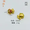 Color alto alta calidad oro arena método antiguo DIY buena suerte fortuna Nafu estilo nacional patrón ins cuerda de mano accesorios de joyería