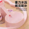 Alimentador de agua para mascotas más vendido, dispensador de agua para gatos, dispensador de agua automático, no necesita filtro, tazón de agua automático fijo con ventosa
