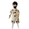 Traje de Verano Nata Boys 2025 Estilo Nuevo Guapo Bebé Moda de Verano Ropa de Pantalones Cortos de Manga Corta para Niños