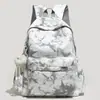 Mochila nueva estilo japonés con color degradado para estudiantes de secundaria femeninas, simple y elegante, gran capacidad, adecuada para estudiantes de preparatoria y universidad