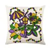 Funda de Almohada Carnaval Brasileño Amazon Decoración Fiesta Festival Sala de Estar Sofá Funda de Cojín Estampado de Lino