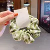 Scrunchie de rede de renda de bolinhas novo estilo coreano com um toque vintage e sofisticado, adequado para rabos de cavalo, um acessório de cabelo para meninas