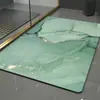 Alfombrilla de Piso de Barro Diatomeo Suave Mármol, Alfombrilla Absorbente, Alfombrilla Antideslizante para Baño, Alfombrilla para Piso de Baño, Alfombra de Baño de Secado Rápido