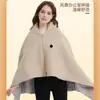 Manta Térmica Portátil para Ropa Exterior, Chal Calefactor, Calefacción Eléctrica, Calentamiento Rápido, Manta Corporal USB para Oficina y Exteriores, Capa Calefactora
