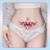 Pegatina de Tatuaje de Mariposa Corazón de Amor Súcubo Impermeable y Duradera, Dura de 5 a 7 Días, Tatuaje de Pareja, Maquillaje Corporal Sexy para Chicas