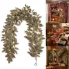 Enredaderas de Plantas Artificiales, Enredaderas de Eucalipto de Primavera, Hiedra Verde para Decoración del Hogar, Enredaderas Artificiales de Hoja de Azufaifo