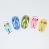 Chanclas de Playa de Verano Pegamento de Crema Pinzas para el Cabello DIY Chanclas Accesorios de Resina Accesorios para Joyería DIY Pequeños Accesorios de Resina