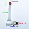 Acessórios Redutores Curva Tubo de Óleo em L Ângulo Reto Tubo de Abastecimento de Óleo Visor do Nível de Óleo Haste de Medição Tubular de Óleo M10M14M18M20M22