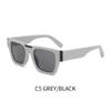 Europa y Estados Unidos nuevas gafas de sol de montura grande con personalidad transfronteriza, gafas de sol anti-ultravioleta, gafas de sol unisex al por mayor