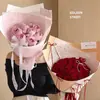 Papel de Embrulho Flor de Renda Composta Papel de Fundo para Buquês de Floricultura Estilo Ins Materiais de Embalagem Papel de Embrulho de Flores Artesanal DIY