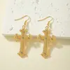 Europa y Estados Unidos pendientes de aro de moda personalizados transfronterizos pendientes de diamante con sentido de diseño nicho de temperamento de celebridad de internet moda