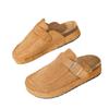 25 Zapatillas Casuales Retro de Estilo Birkenstock para Mujer, Cerradas, para Exteriores, Suela Gruesa, Slip-On, Zapatillas con Sensación Fresca