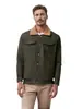 [En Stock para Entrega Rápida] Chaqueta de Hombre Otoño e Invierno Transfronteriza con Forro Polar Algodón Ropa de Trabajo Chaqueta Casual Chaqueta de Hombre Negra