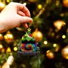 Grinch Transfronterizo Acrílico Fiesta Niños Decoraciones Adornos de Navidad Árbol de Navidad Plano Colgante Decoraciones Festivas
