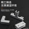 Venta al por mayor Transfronteriza Aleación de Aluminio Engrosada Maceta para Azulejos Set de Accesorios Hebilla para Maceta Clip de Fijación sin Perforaciones para Azulejo