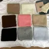 ¡Pedido avanzado de Corea del Sur! Bufanda de Lana de Cachemira de Color Sólido para Mujer Otoño e Invierno Estilo Coreano Cálida Versátil Bufanda Tejida