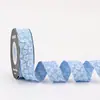 Flor de Fita Flor Esculpida em Relevo Bolo Artesanal DIY Adereço de Cabeça Laço Material de Embalagem Fita 2,5CM