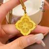 Tienda de oro con colgante de seda de ciervo de nueve colores con esmalte de color oro antiguo, un ciervo con tu colgante, accesorios DIY al por mayor