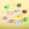 Donut de lazo accesorios para teléfono móvil de resina accesorios para el cabello pasador caja de papelería material de bricolaje al por mayor pegamento en crema