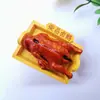 Suministro Directo de Fábrica de Imanes de Refrigerador de Resina, Características de Chongqing, Estilo Nacional Estéreo Cultural y Creativo Comida, Comida y Juego Mensaje Pegatinas Magnéticas 3D