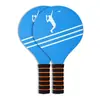 Conjunto de Raquetes de Badminton Zhenxuan Peteca Peteca Raquete Raquete de Paddle para Crianças Raquete de Paddle Indoor Ping Pong Badminton Bola Three Mao com Raquete