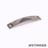 Longitud 50mm hebilla de cuero para tirar hebilla de pasador para zapatos de mujer de Huizhou accesorio de flor para ropa zapatos equipaje bronce al por mayor