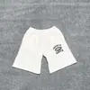 Pantalones Cortos Deportivos Casuales de Malla con Cordón y Estampado de Logo Francés Clásico Pintado a Mano Alcatraz